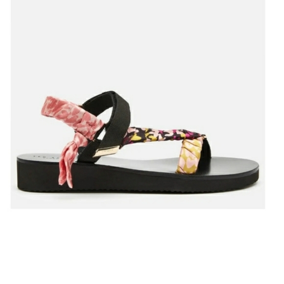 Ted Baker Shoes - Ted Baker Womens Seeyi Multi Ankle Strap Sandals Size 38 NEW